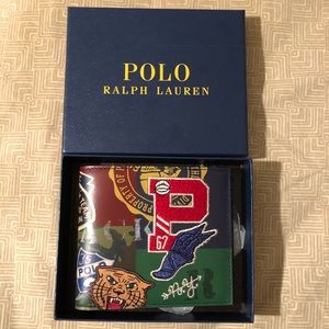 Men’s Leather Wallet x Ralph Lauren